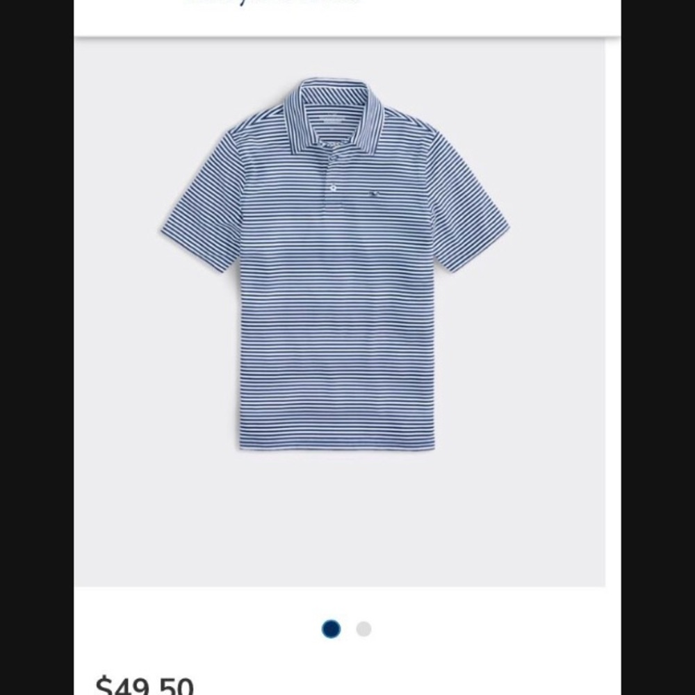 Boys Vineyard Vines striped polo